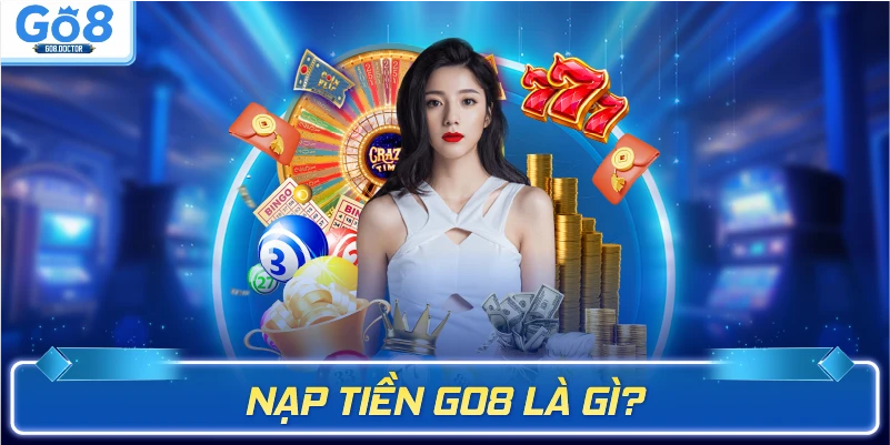 Giao diện các phương thức nạp tiền tại Go8